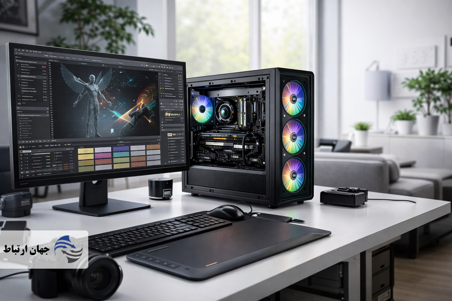 سیستم طراحی با رم و CPU قوی